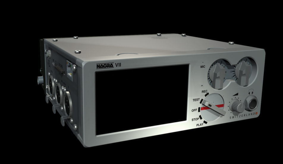 Nagra VII prototype aluminium alumine front face avant