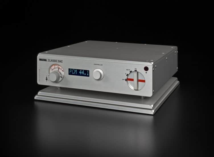 Nagra Classic DAC front black modulometer peclette vfs