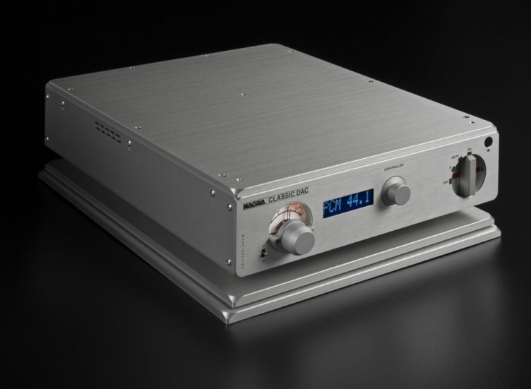 Nagra Classic DAC 正面黑色調變計 peclette vfs