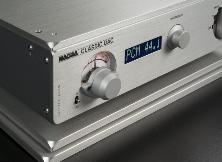 Nagra Classic DAC 正面黑色調變計 peclette vfs