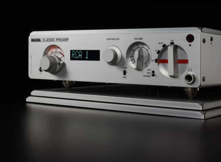 Nagra Classic Preamp Vorverstärker Röhre bestes Modell Modulometer VFS Frontseite