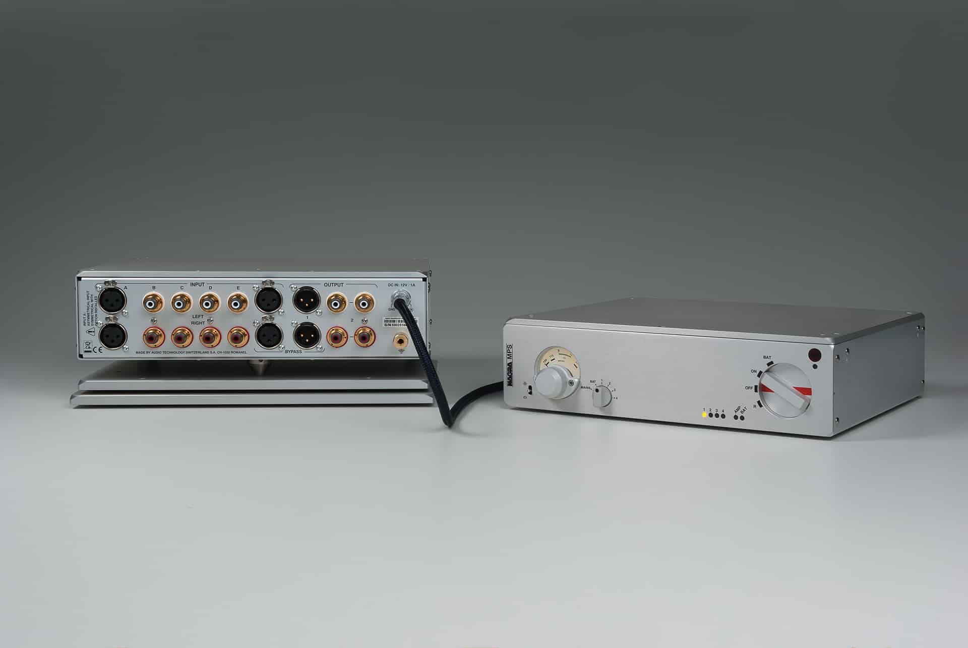 Nagra MPS Multiple power supply front modulometer peclette battery