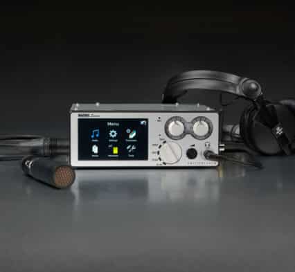 Nagra seven front time code wifi 3G 4G gsm headset microphone