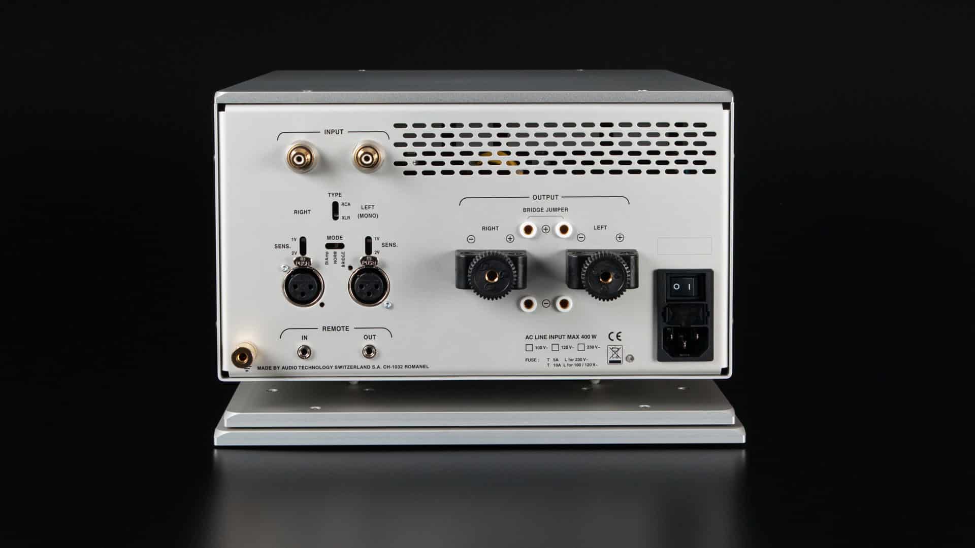 Nagra Classic Amp 固態立體聲放大器 Mosfet 晶體管變壓器最佳背面 vfs