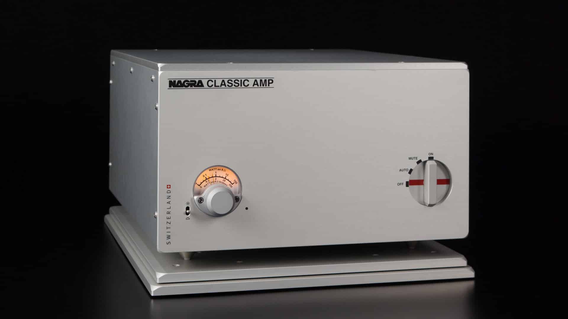 Nagra Classic Amp 固態立體聲放大器 Mosfet 晶體管變壓器最佳前端調變計 vfs