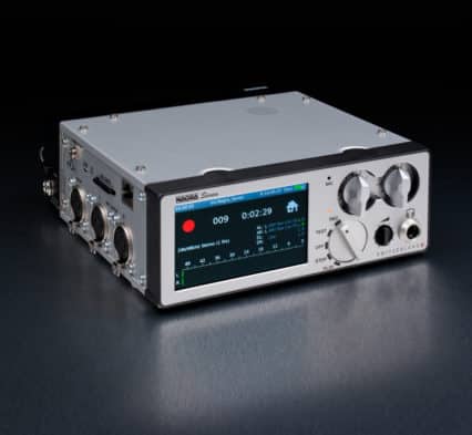 Nagra seven time code wifi 3G 4G gsm front xlr sd card usb ethernet