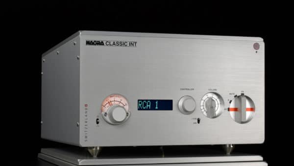 Nagra Classic INT Modulometer bester integrierter High-End-Verstärker Frontseite VFS