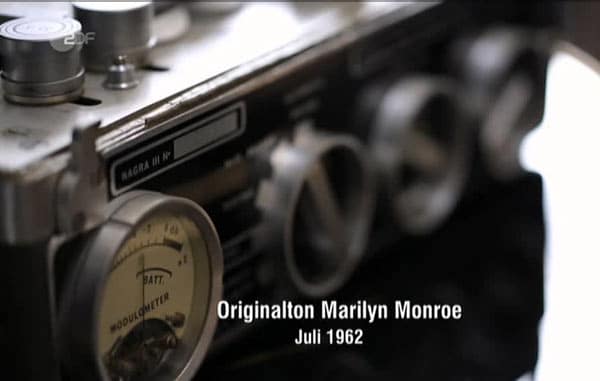 Nagra III Interview Marilyn Monroe Chanel