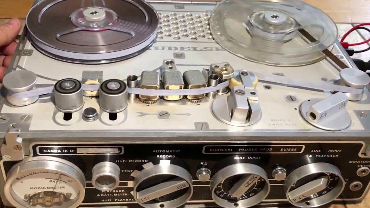 Nagra III recorder legendary legend two tracks mono