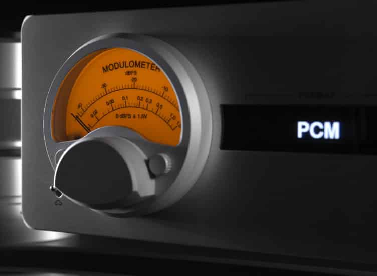 HD DAC X modulometer dsd pcm da converter analog ditigal