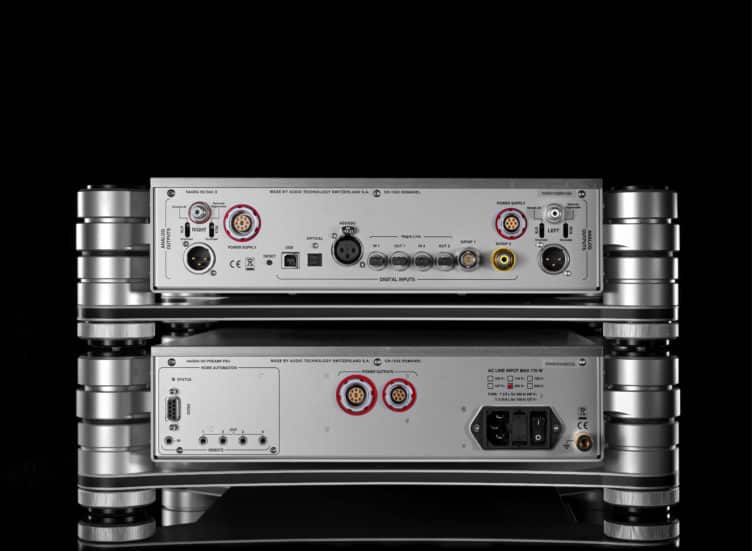 HD DAC X Nagra HD PSU back da converter analog ditigal