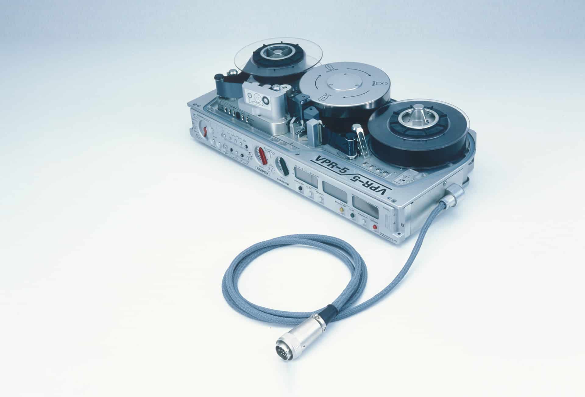 1983 Nagra VPR 5 The VPR-5 1-inch C-format portable broadcast video recorder joint-venture AMPEX smallest lightest quality PAL NTSC television formats