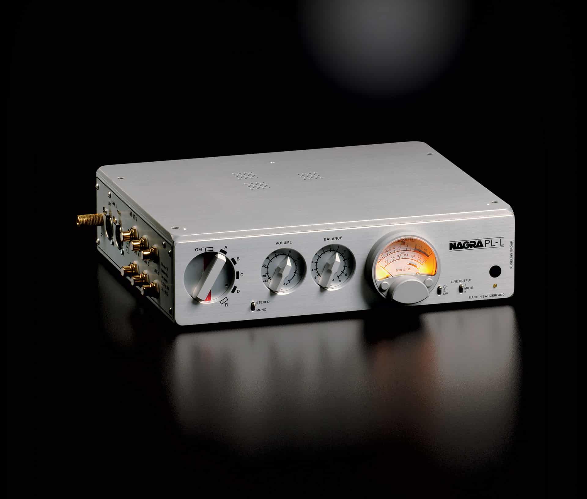 Nagra PL-L front peclette Line vacuum tube pre amplifier