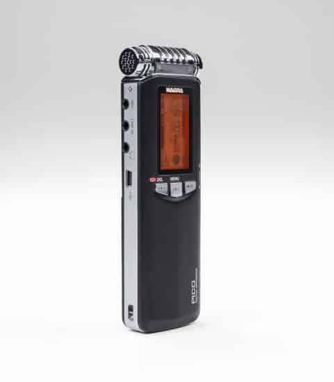Nagra Pico recorder miniature PCM MP3 front mic