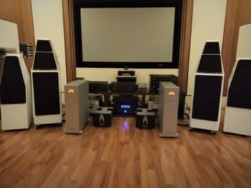 SM Audio set up HD AMP Wilson