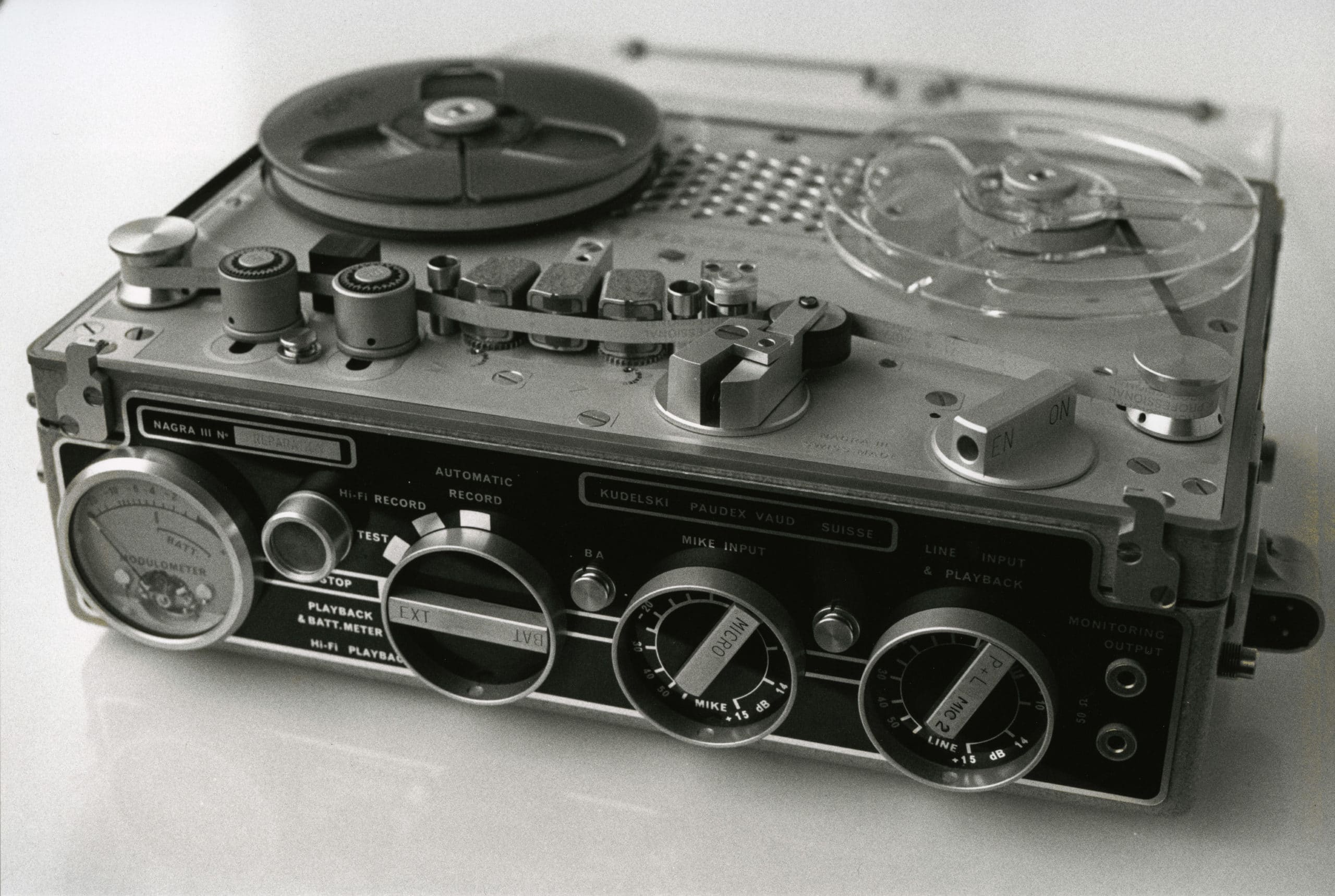Nagra iii 1st portable recorder
