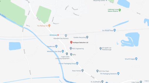 Analogue Seduction map dealer nagra Peterborough Cambridgeshire GB UK