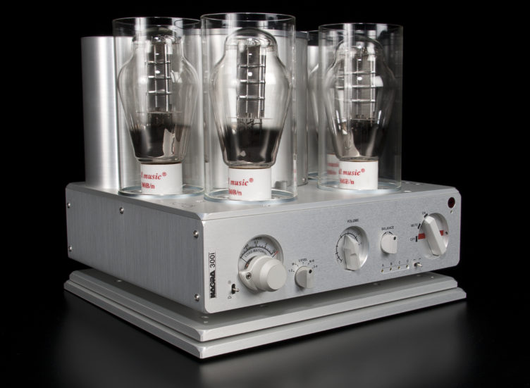 Nagra 300B 300p 300i integrated power amplifier front tube modulometer vfs