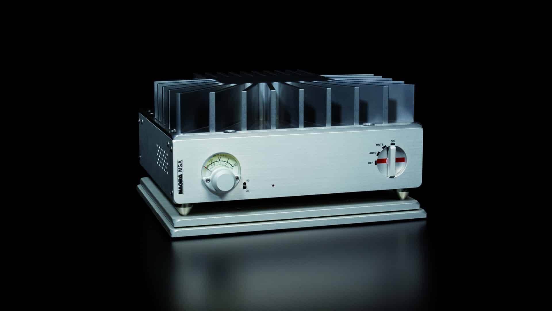 MSA mosfet stereo amplifier black front vfs