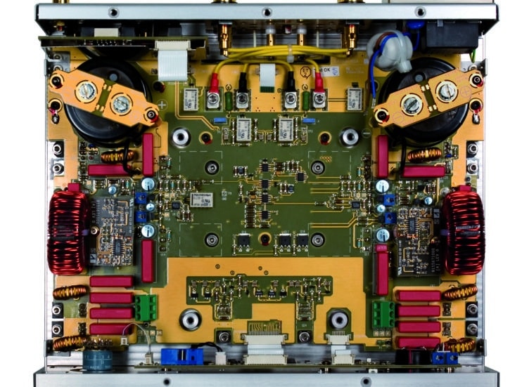 MSA Mosfet stereo amplifier inside top