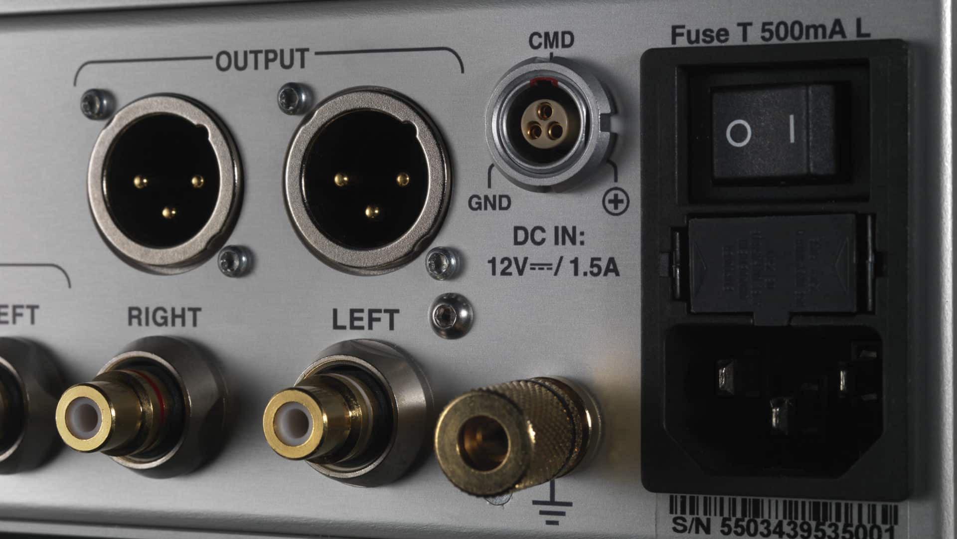 Nagra Classic Phono preamplifier tube best top back connectors rca xlr