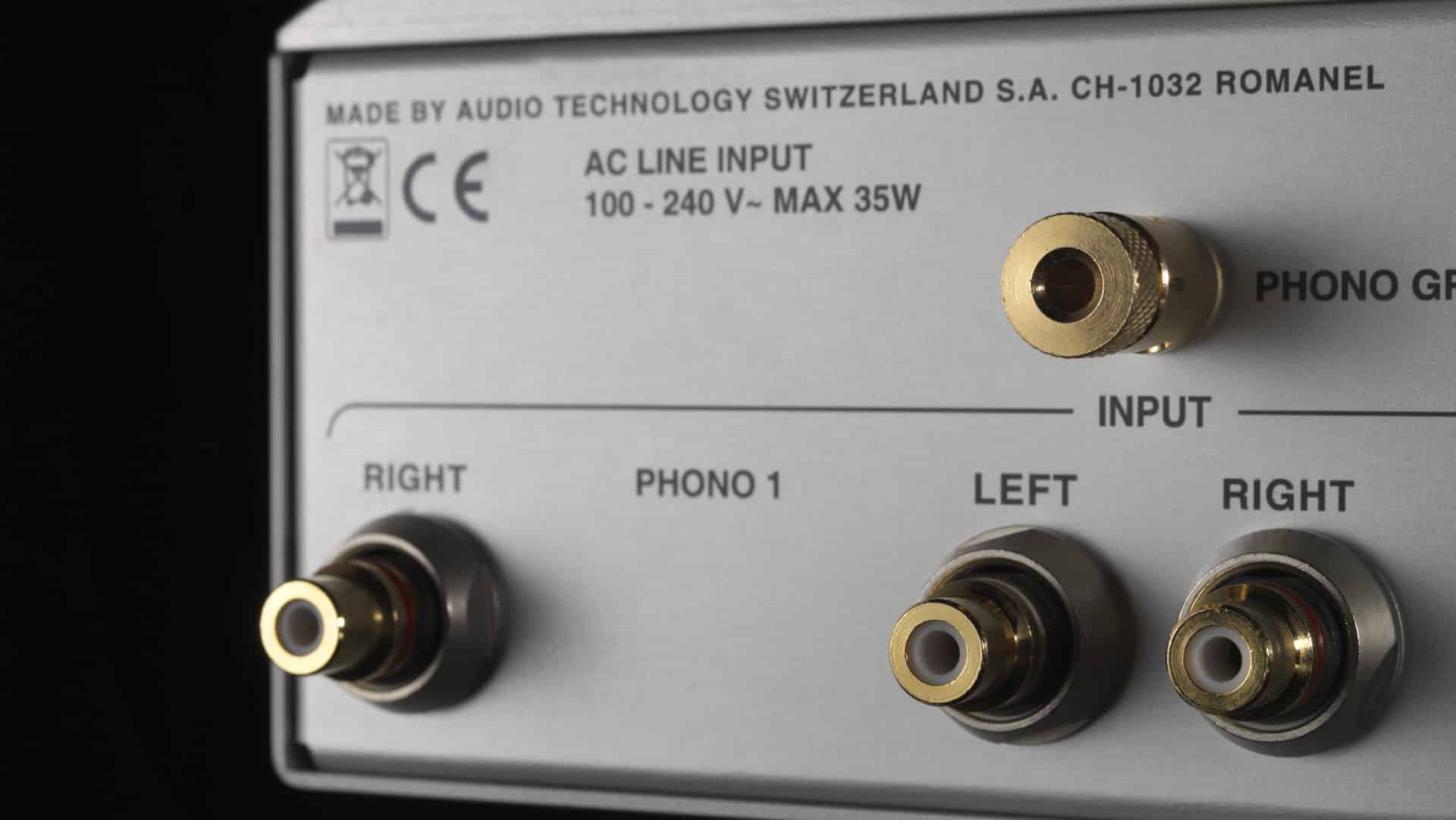 Nagra Classic Phono-Vorverstärkerröhre best top back Anschlüsse RCA XLR