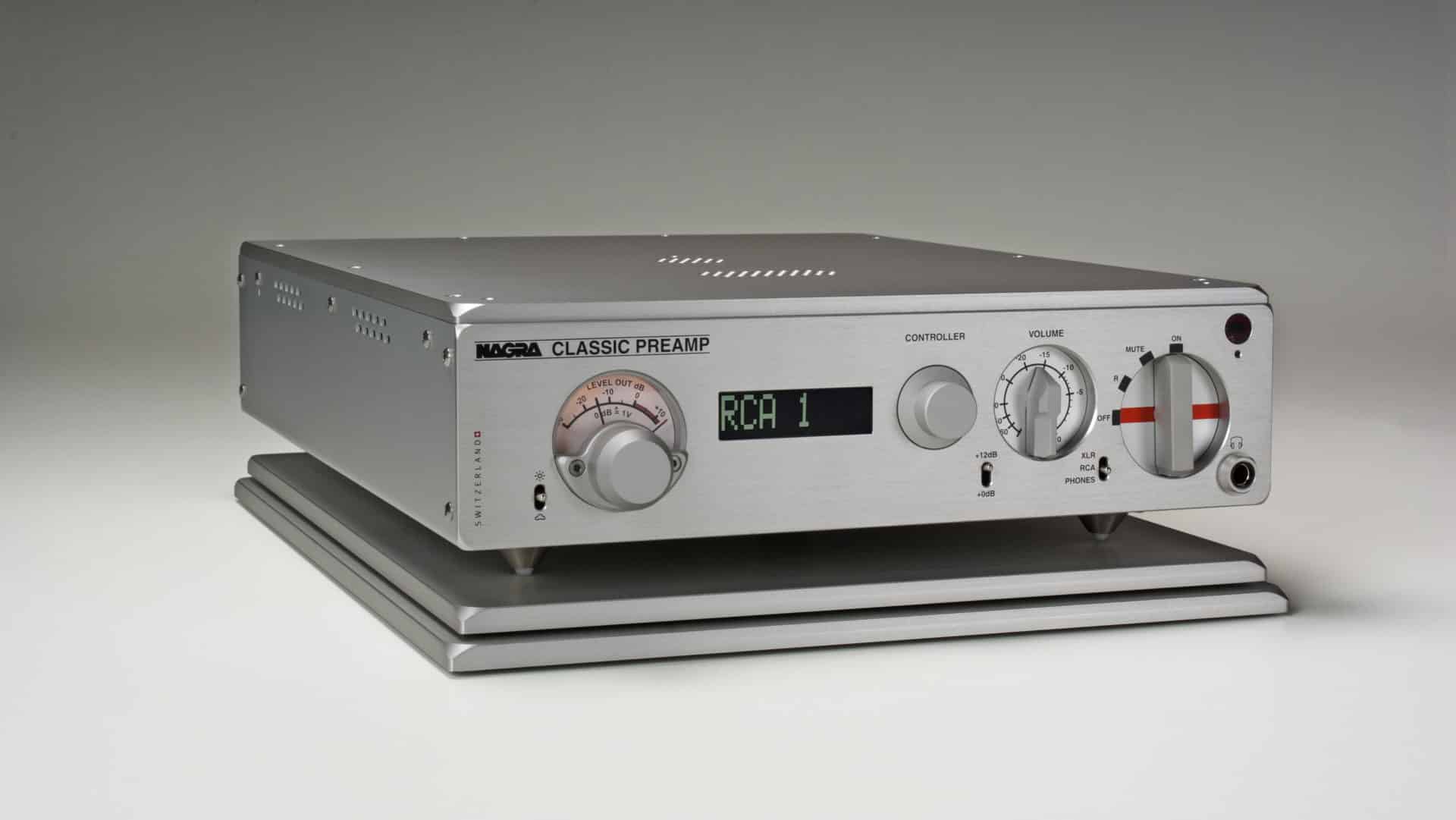 Nagra Classic Preamp preamplifier tube best modulometer vfs front