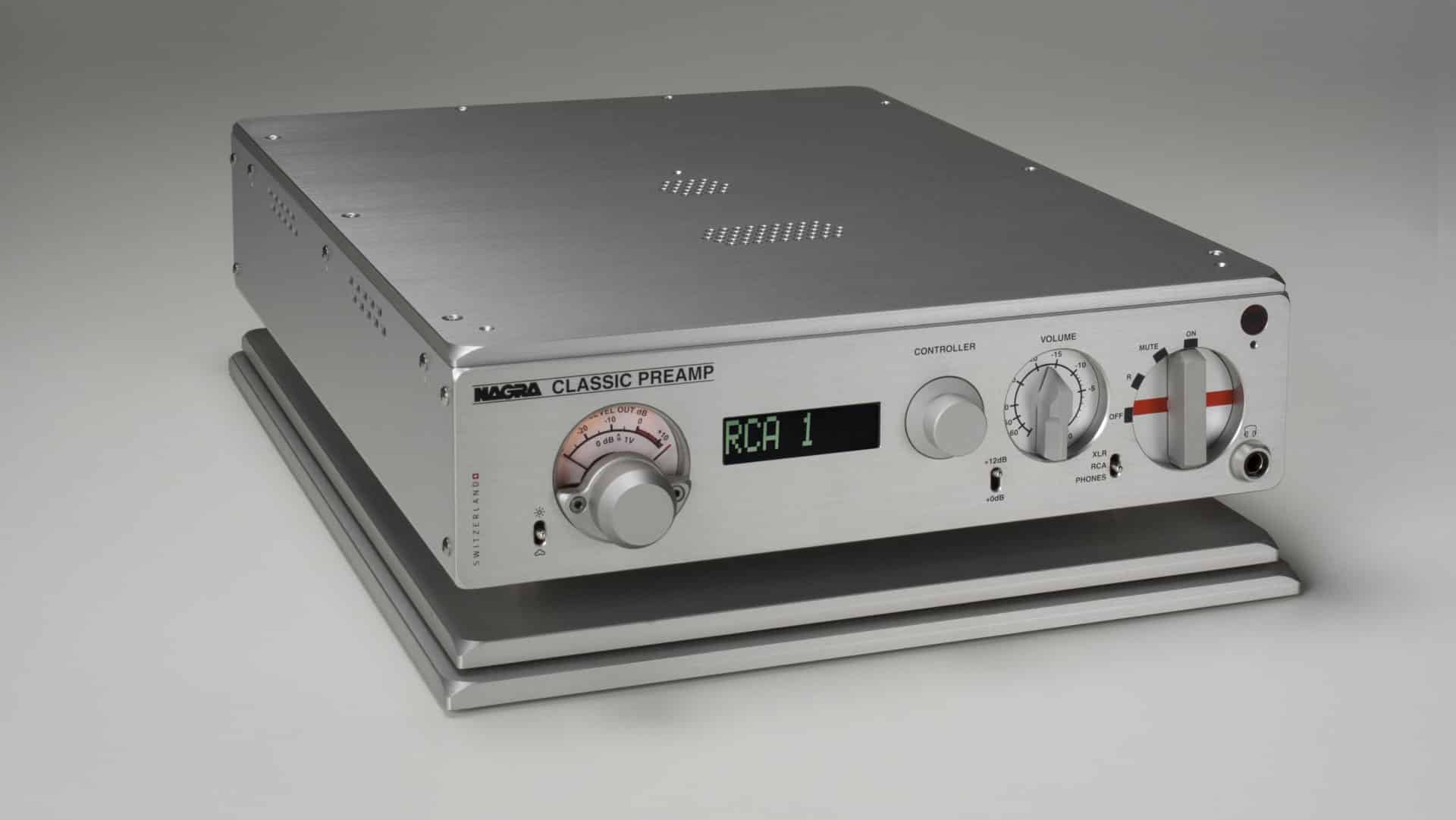 Nagra Classic Preamp preamplifier tube best modulometer vfs front