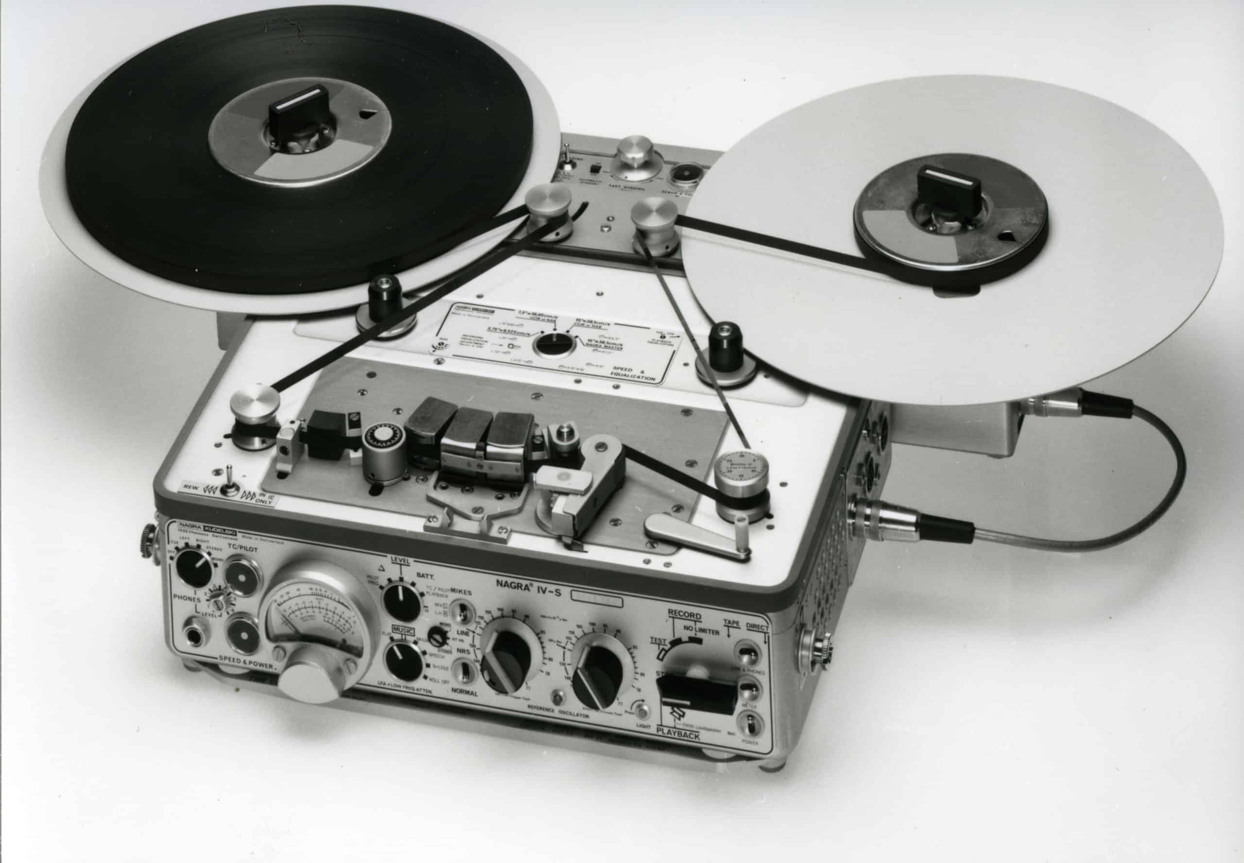 Nagra QGB IV recorder extention studio 10.5” tapes NAB AEG cinema