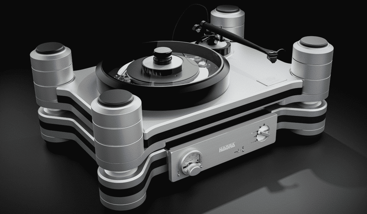 Nagra Reference Anniversary turntable platter chassis