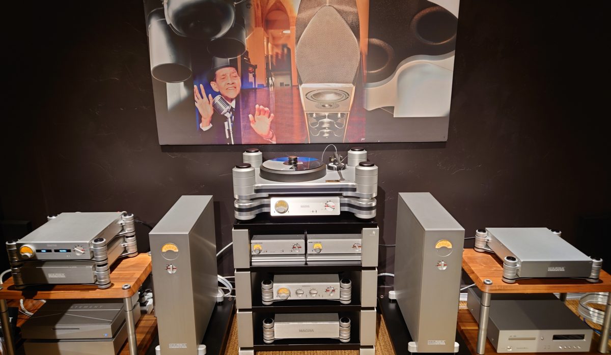 Arizona hifi set up turntable hd amp nagra hd preamp 