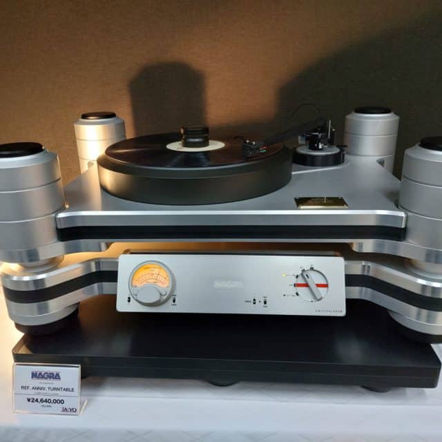 Nagra Tokyo Show audio speakers turntable reference HD IV-S