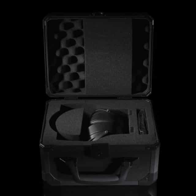 Nagra Model I case open headphones monitoring studio closed design