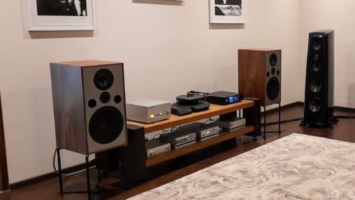Audio Lounge Mumbai set up nagra