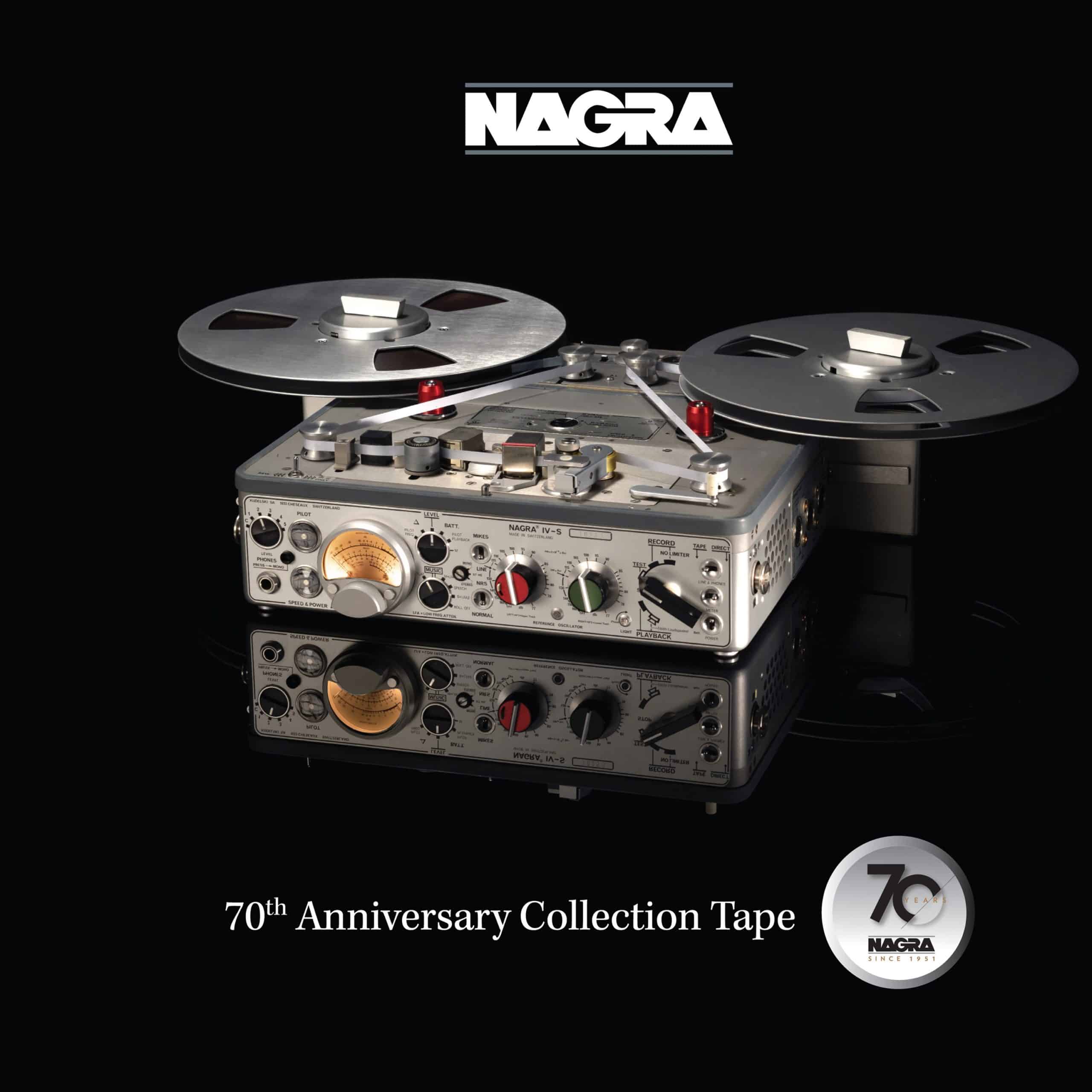 Nagra 70th anniversary double Tape front