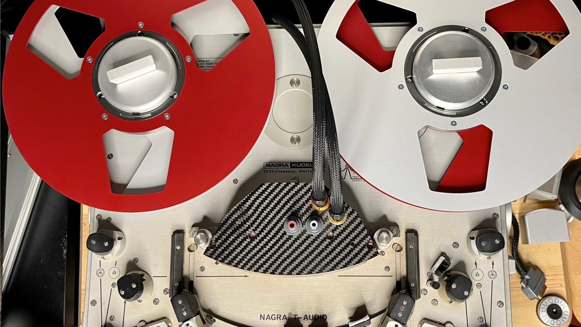 Nagra IV-S 70th anniversary double Tape back