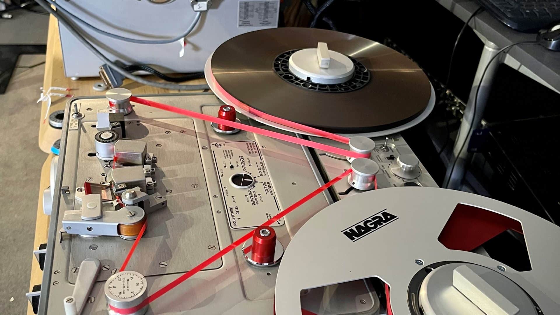 Nagra 70th anniversary double Tape copying