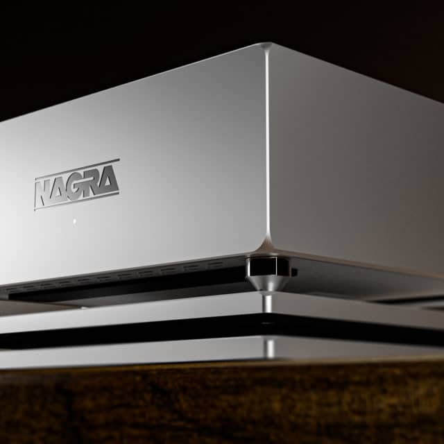 Nagra Compact PSU power supply unit front VFS wood furniture rack