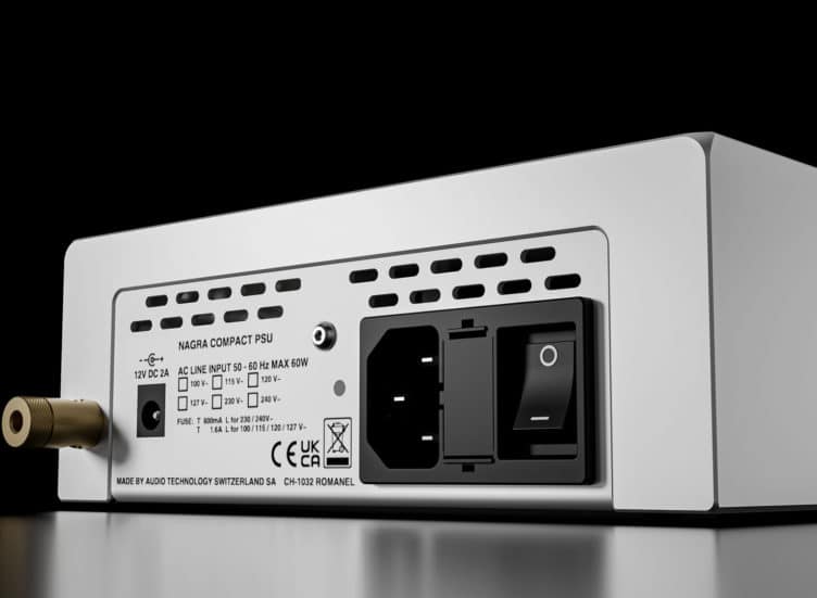 Nagra Compact PSU power supply unit back connectors 