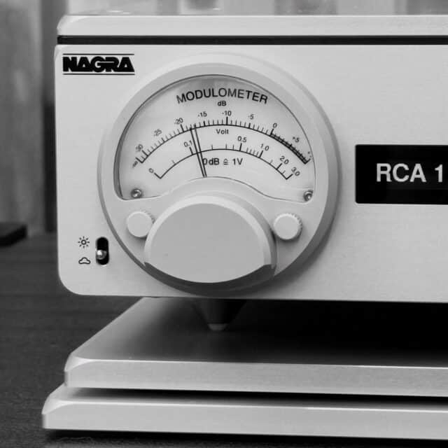 Nagra Preamp II-S series II preamplifier Resolution Audio Video New York Brooklyn USA America modulometer